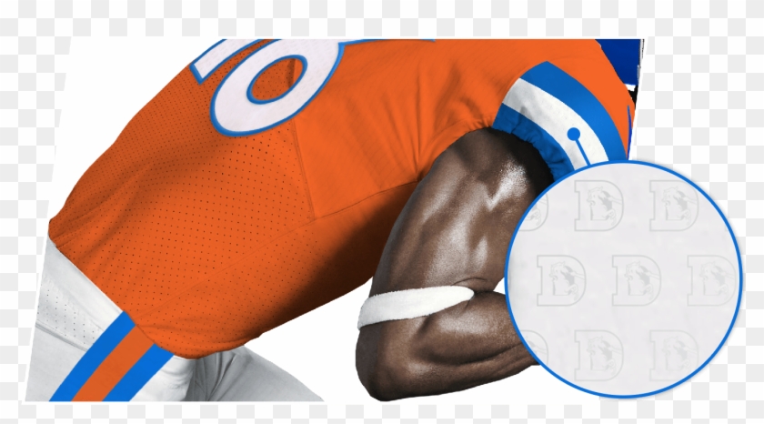 Broncos Fan Made An Incredibly Detailed Alternate Uniform - Denver Color Rush 2017 Clipart