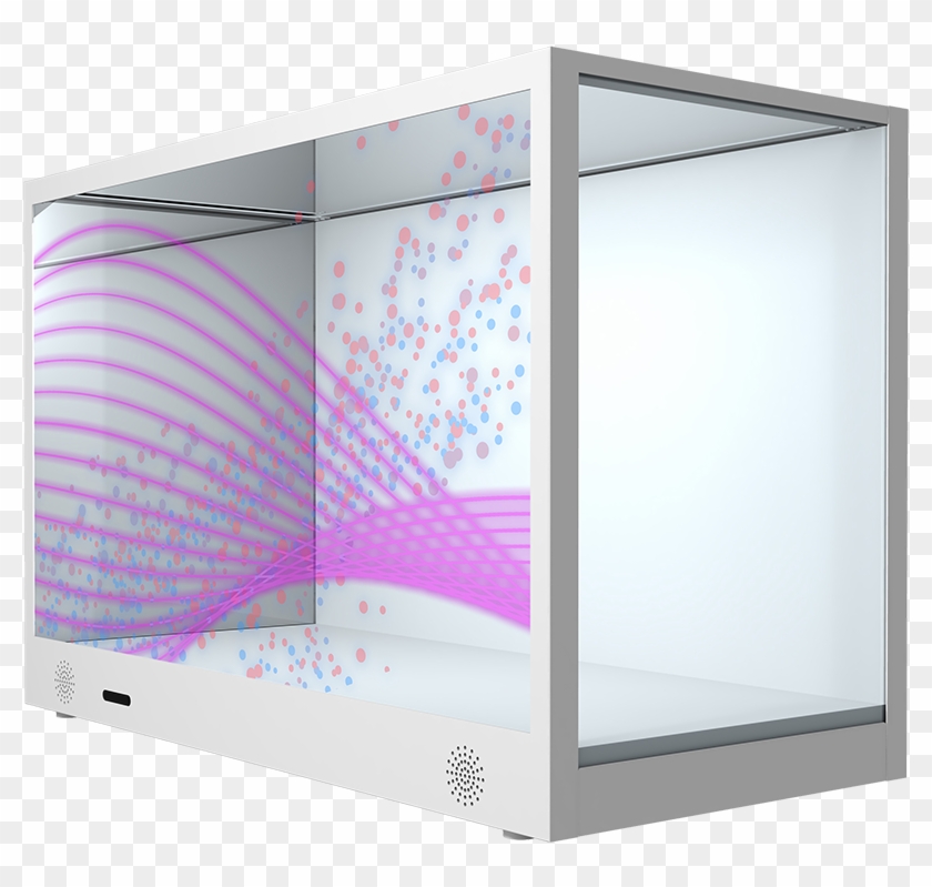 Tl C Signage - Transparent Display Product Box Clipart