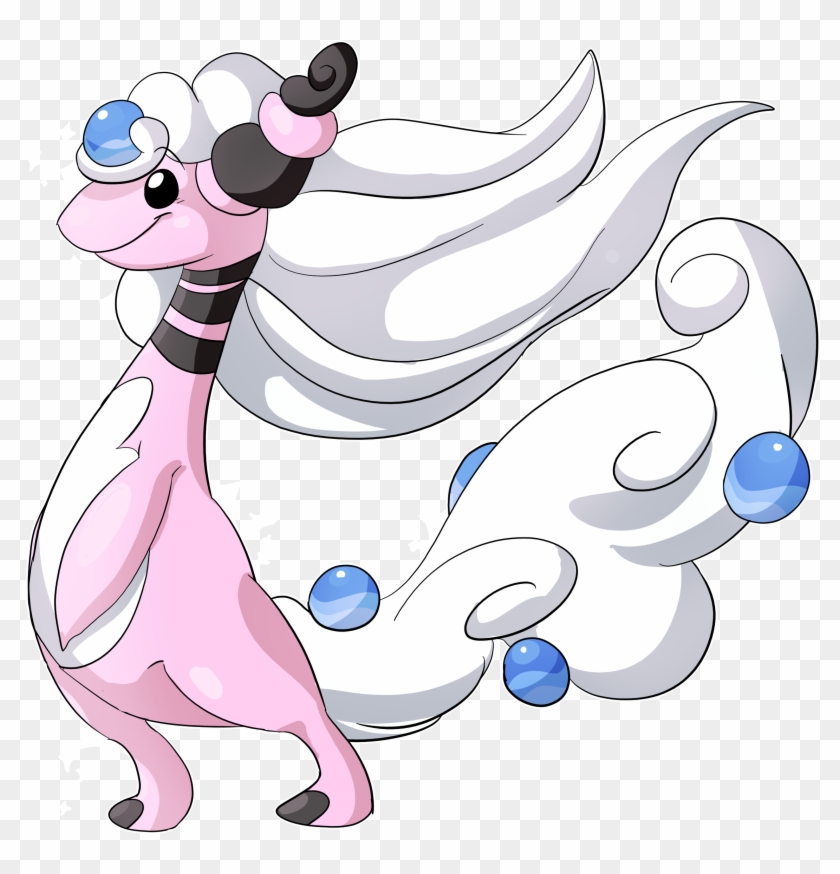 Ampharos , - Cartoon Clipart