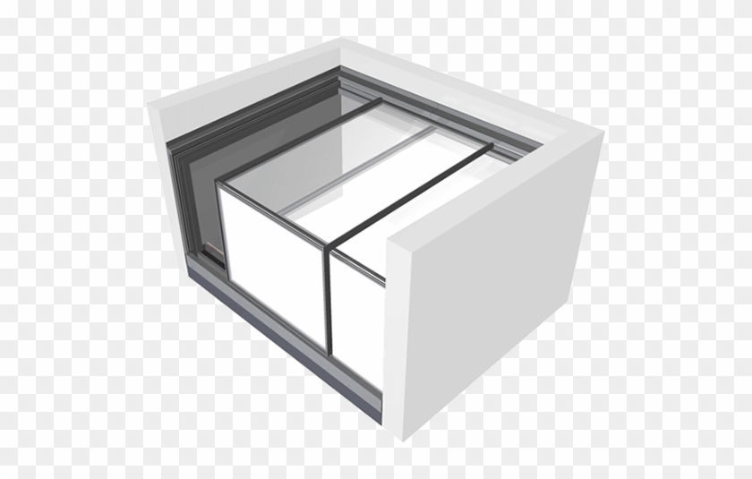 The Three Wall Box Skylight Makes It Possible To Integrate - Architecture Clipart