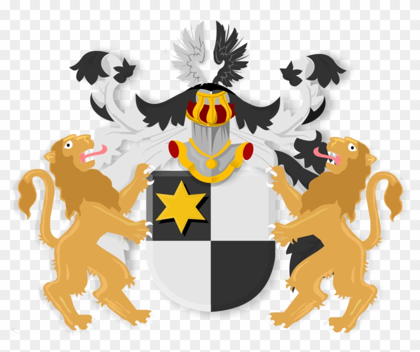Wapen Willem 1458 En Evert Van Den Walle Willemsz - Crest Clipart #5922613