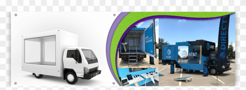12' Glass Truck - Window Film Clipart