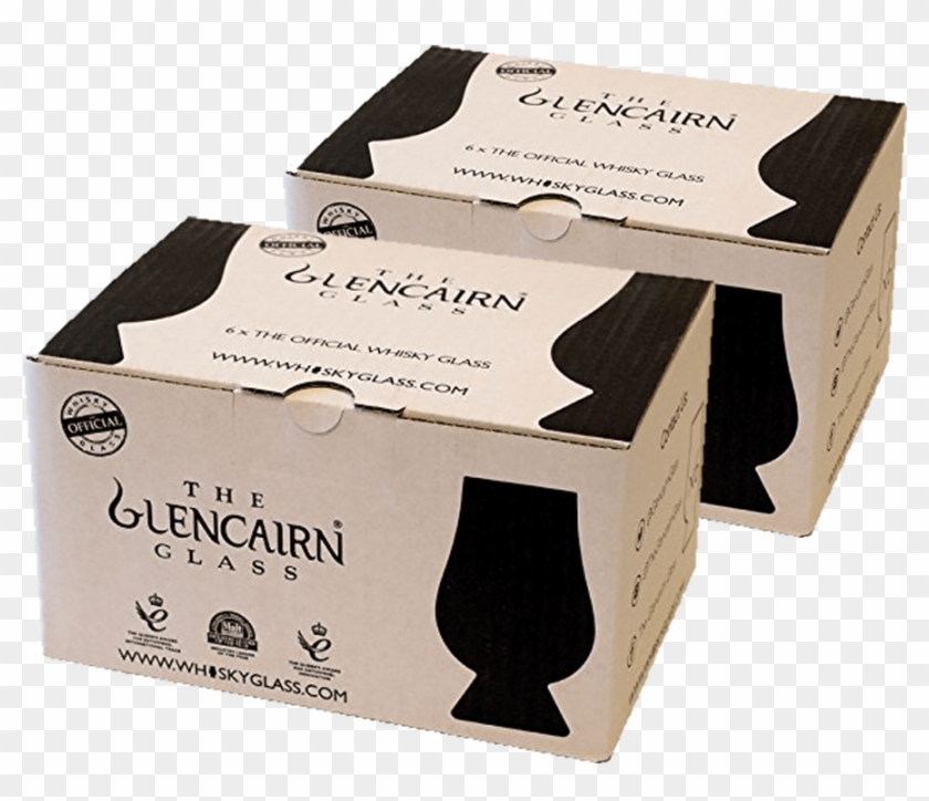 2 Glencairn Glass Boxes - Carton Clipart
