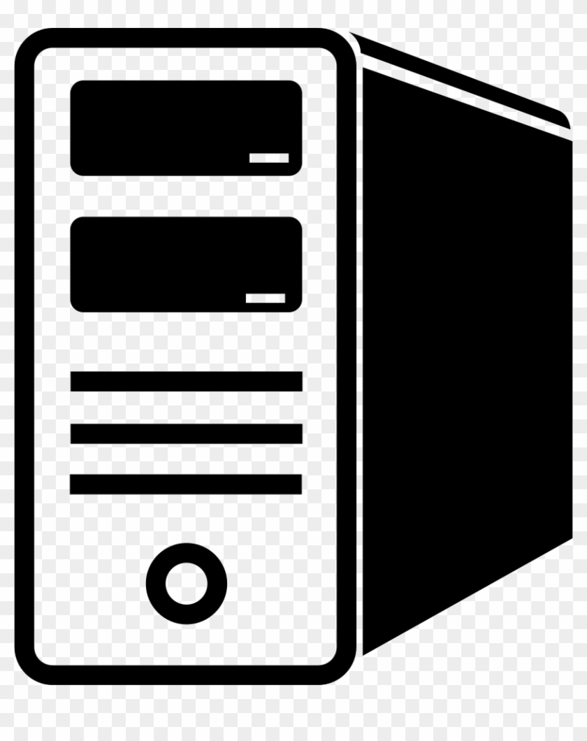 Computer Case - - Pc Case Icon Png Clipart