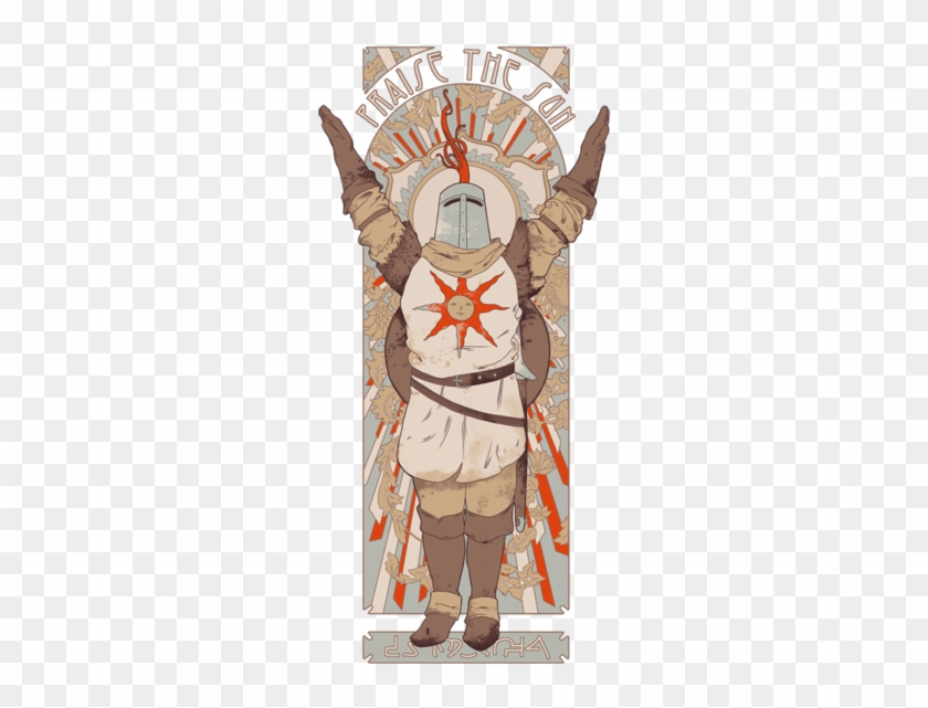 Best Guy I've Ever Met Praise The Sun, Bloodborne Art, - Dark Souls 2 Praise The Sun Clipart #5922911