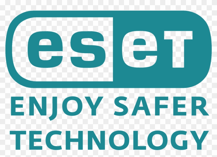 Eset Enjoy Safer Technology Logo , Png Download - Eset Nod32 Antivirus Logo Png Clipart #5923043