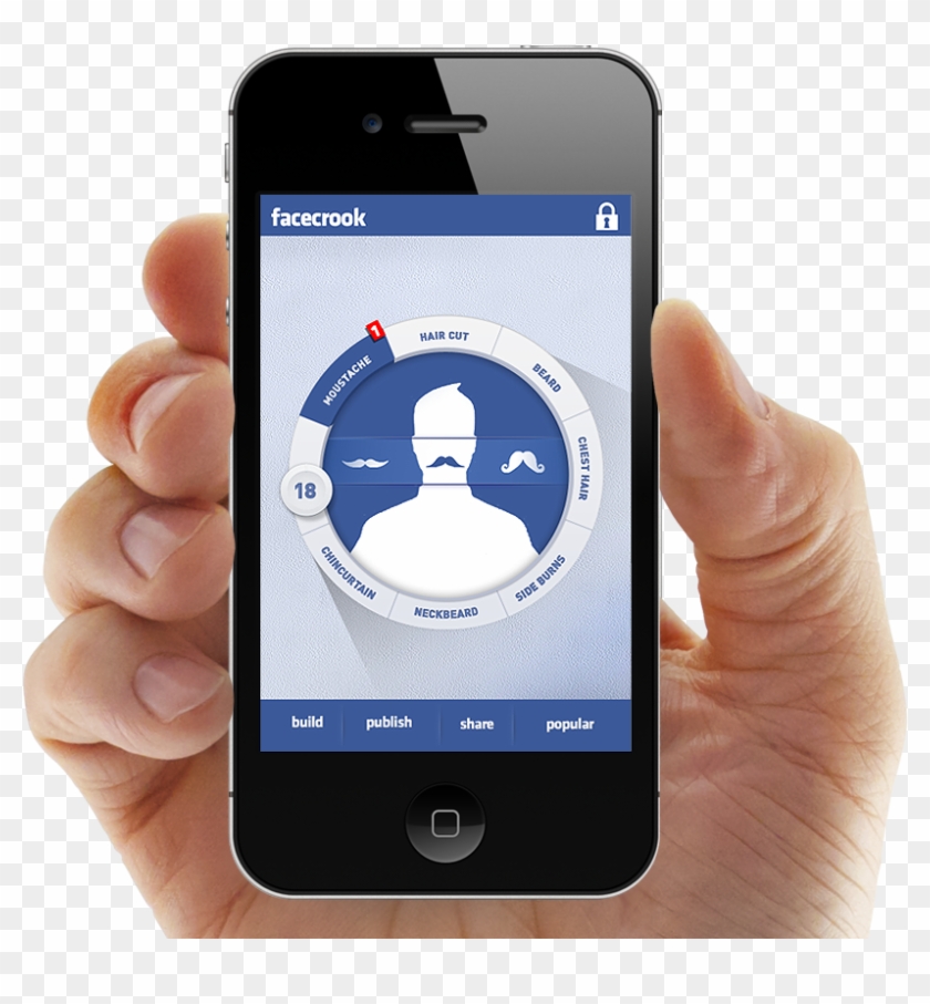 The Nifty No Profile Avatar Creator, Iphone And Android - Hand Holding Up A Iphone Clipart #5923147