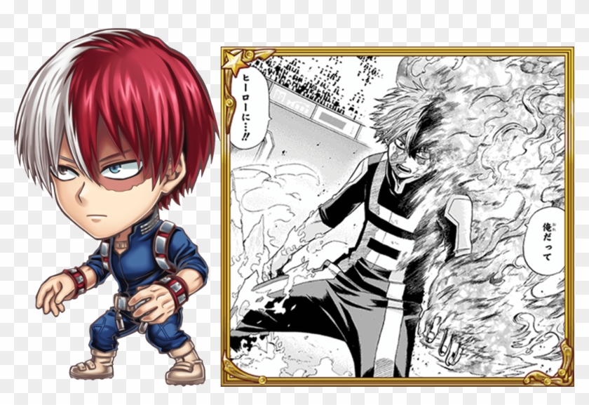 Shoto Todoroki From My Hero Academia Clipart #5923285