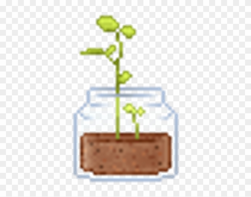 #plant #green #earth #universe #kawaii #goth #aesthetic - Jar Pixel Clipart
