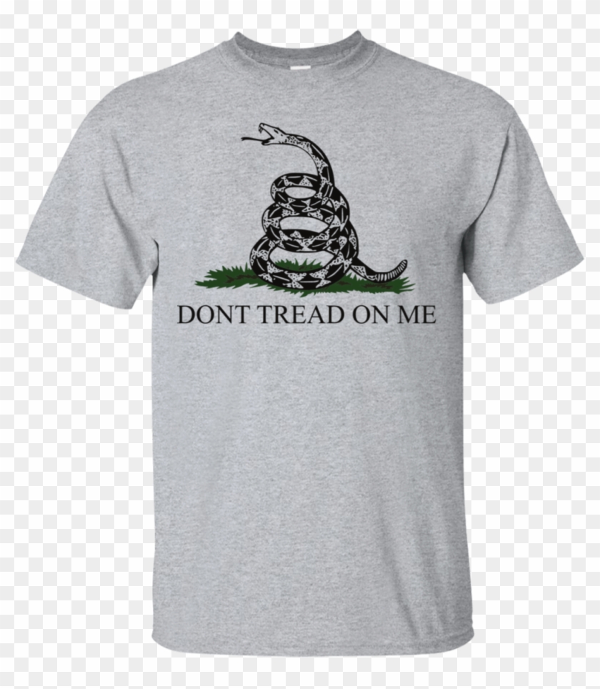 Don't Tread On Me Themed Classic T-shirt - Shonen Jump T Shirts Clipart #5923477