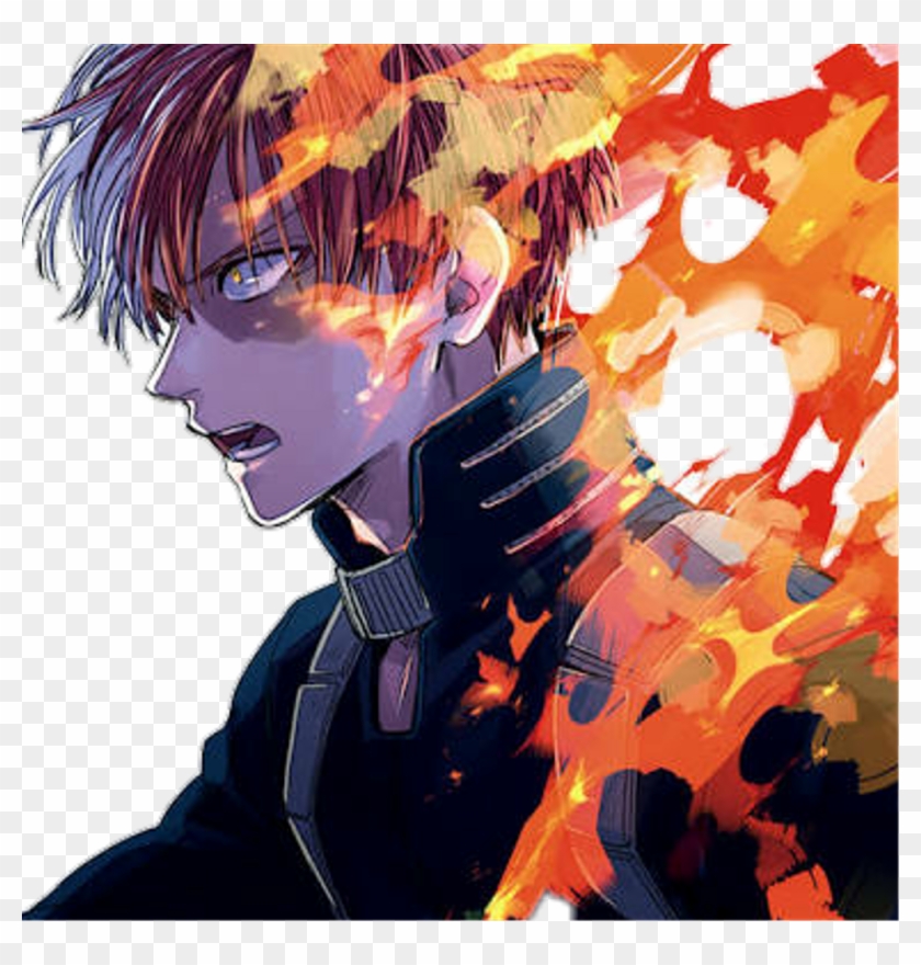 Todoroki Anime Boku No Hero Academia - Boku No Hero Academia Shôto Todoroki Clipart #5923481