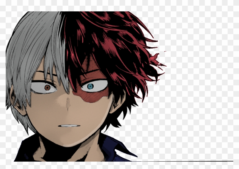My Favorite Panel Of Todoroki - Todoroki Manga Clipart