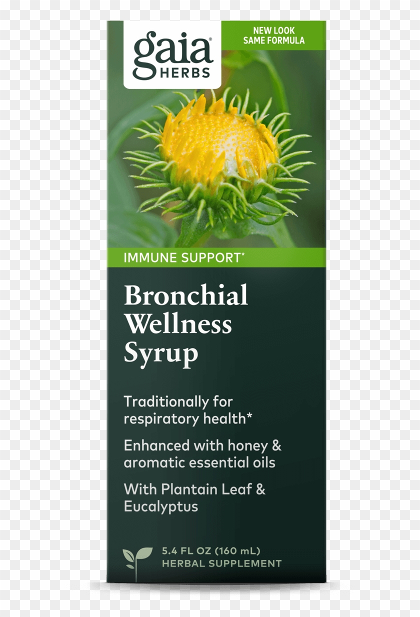 Bronchial Wellness Herbal Syrup - Safflower Clipart
