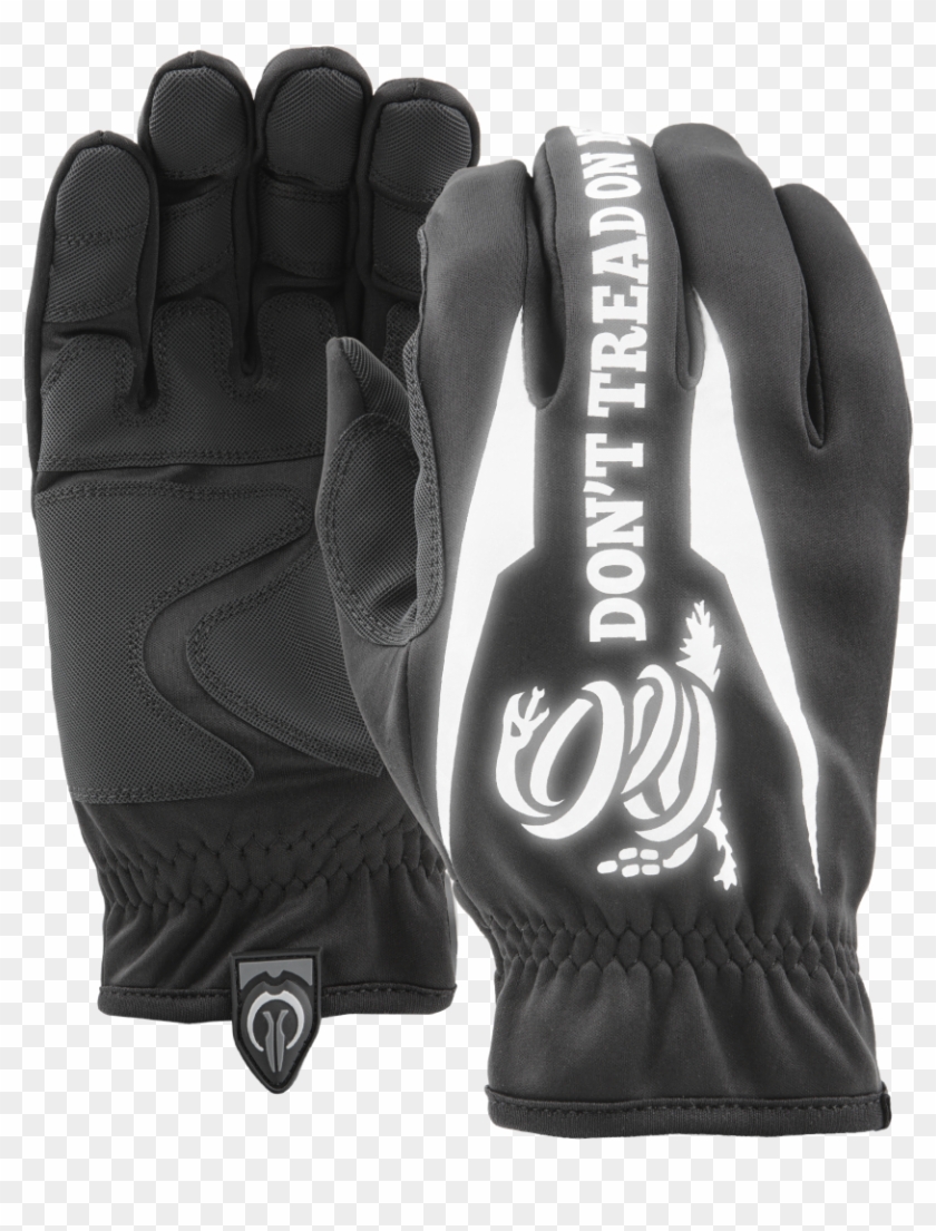 Don't Tread On Me Reflective Gloves - Don't Tread On Me -usa Clipart
