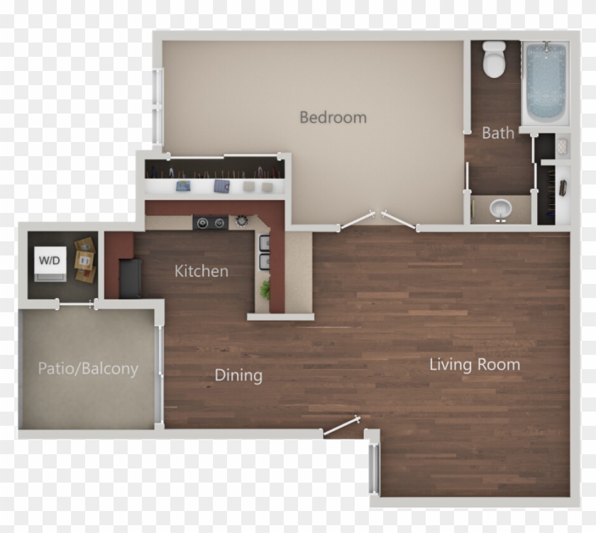 C - Floor Plan Clipart