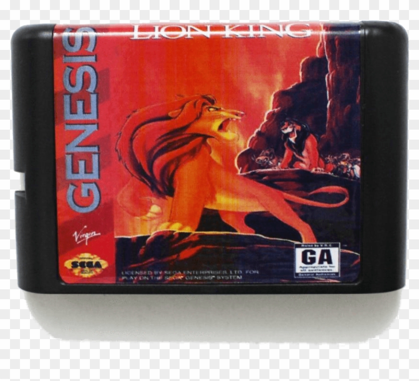Stock Photo - Lion King Sega Genesis Cartridge Clipart