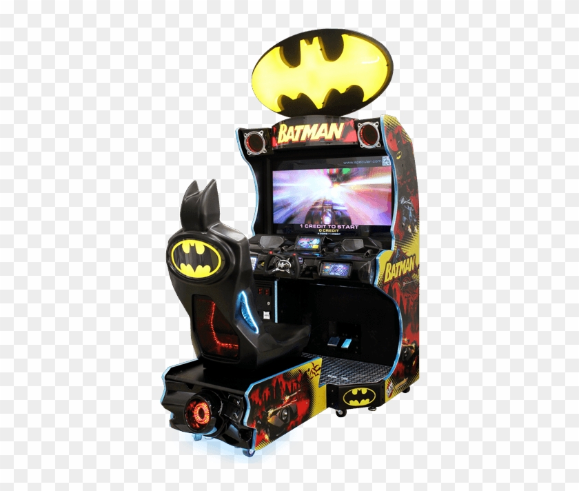And Yeah, The Sign And Name Blinks So Bright As Well - Batman Video Game Arcade Clipart #5923941