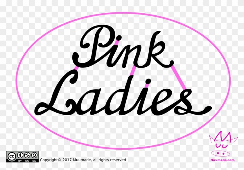 Grease Pink Ladies Font - Grease Clipart