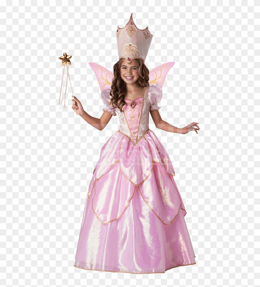 Fairy Godmother Girls Costume , Png Download - Fairy God Mother Dress Up Clipart #5924103