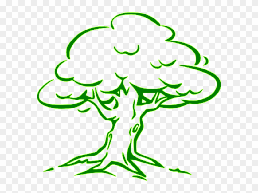 Tree Png - Easy Oak Tree Drawing Clipart #5924266