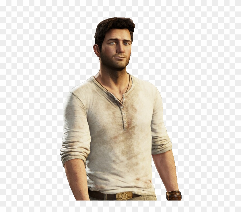 Nathan Drake Uncharted Transparent Background Png - Nathan Drake Shirt Style Clipart #5924463