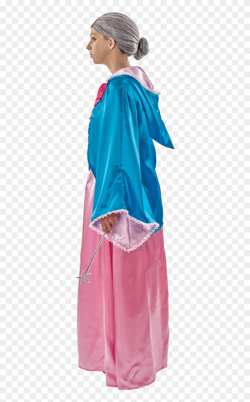 Adult Magical Fairy Godmother Fancy Dress Costume - Velvet Clipart