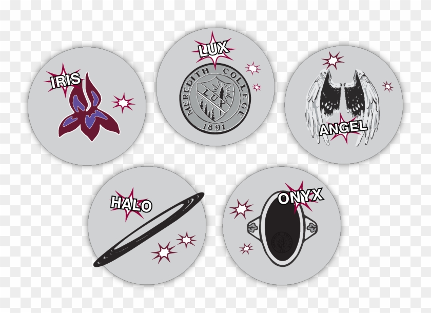 Drawings Of Each Of The Meredith Strong Symbols - Circle Clipart #5924579