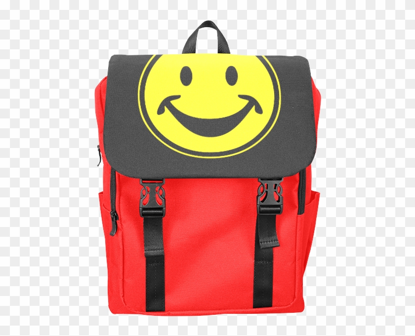 Funny Yellow Smiley For Happy People Casual Shoulders - Smiley Clipart #5924825