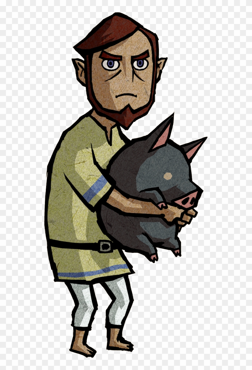 How Far Up Your Own Ass Do You Have To Be To Do What - Zelda Wind Waker Npcs Clipart #5924858