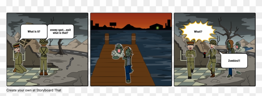 An Undead Surprise - Cartoon Clipart #5925189