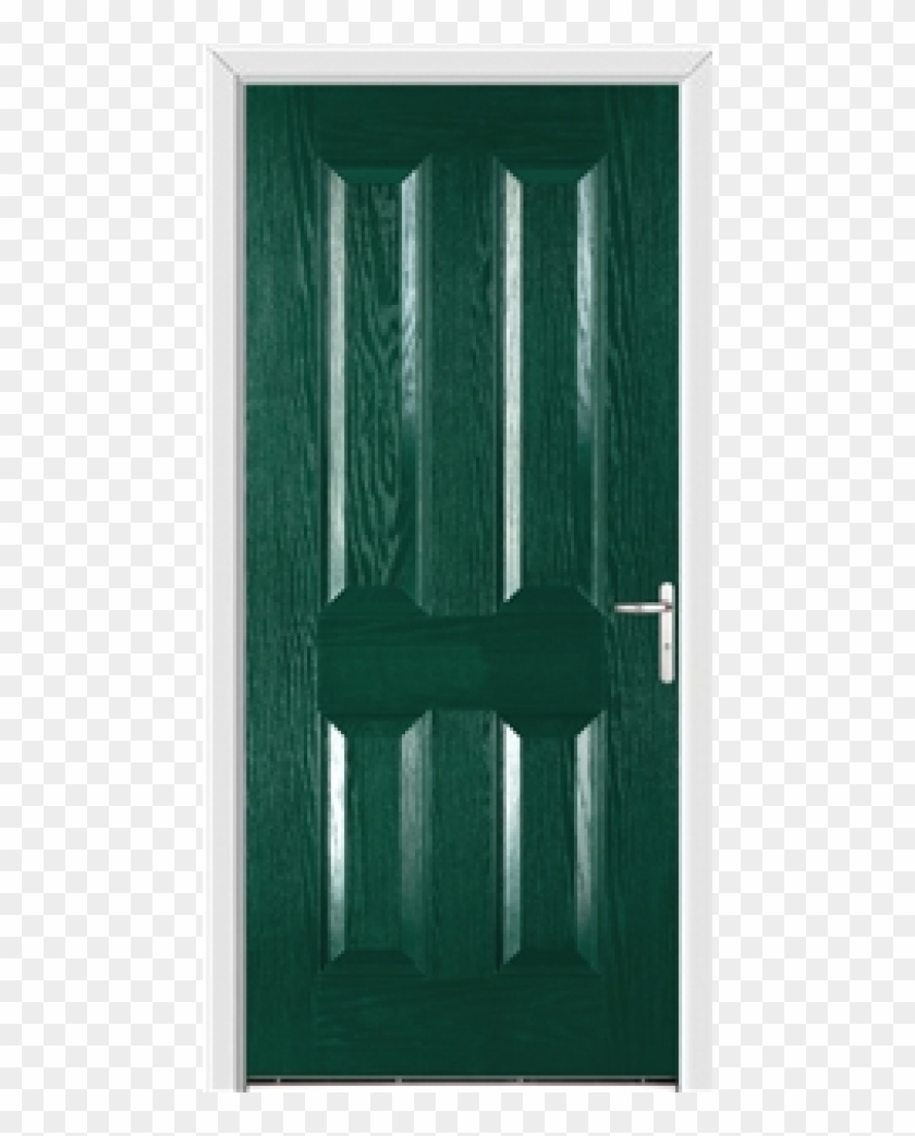 Richmond Green External Fire Door With Frame And Ironmongery - Screen Door Clipart