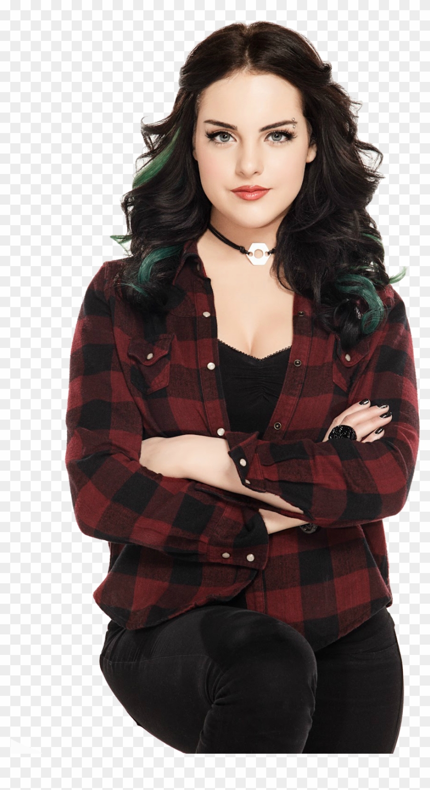 Elizabeth Gillies, Victorious, Jade West, Tartan, Plaid - Elizabeth Gillies Victorious Clipart #5925821
