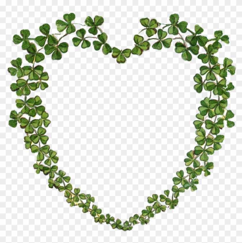 Look In The Nook Graphics And Images - Shamrock Heart Clipart
