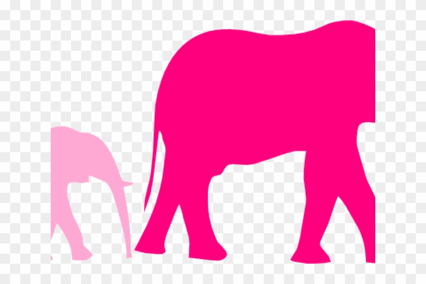 Zebra Clipart Mommy Baby - African Animals In Black - Png Download