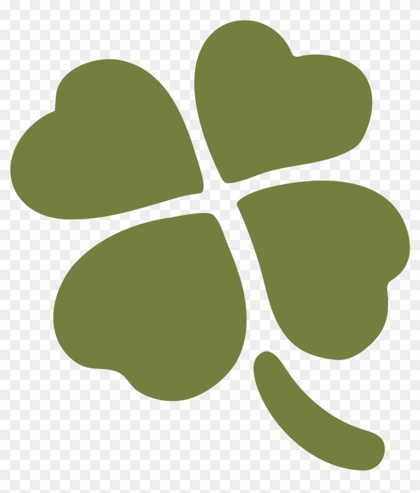 Clover Clipart Daun - Emoji Of Clover Png Transparent Png