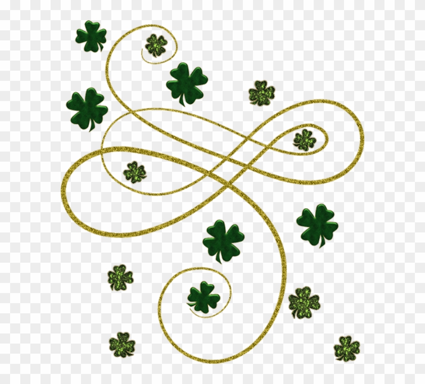 Irish People Day Shamrock Paper Saint Leprechaun Clipart - Red Shamrock - Png Download #5926189