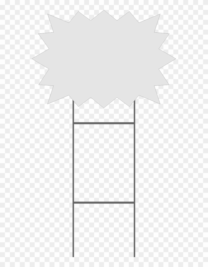 Blank Sign Png - Line Art Clipart #5926473