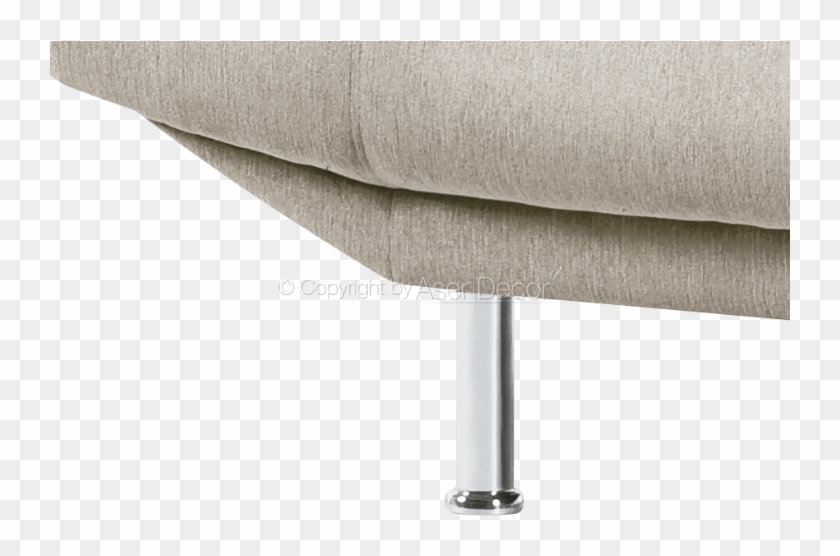 Sofa Cama Luxuoso Koydivsc Conforto Suede Off White - Studio Couch Clipart #5926508