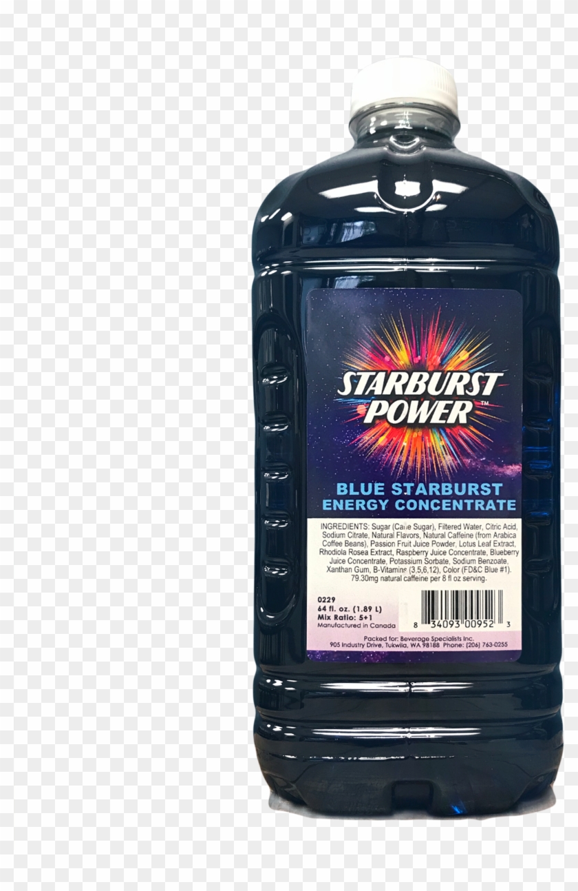 Blue Starburst Energy Concentrate - Drink Clipart #5926538