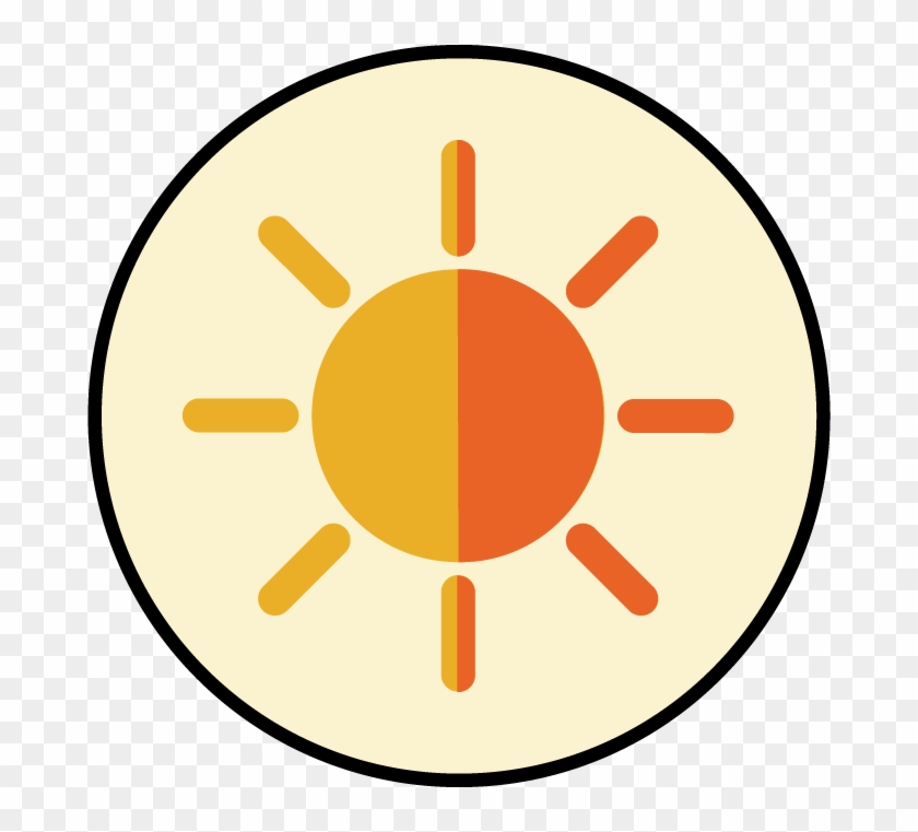 Corals Bleach After Being Exposed For Approximately - Brightness Icon Clipart