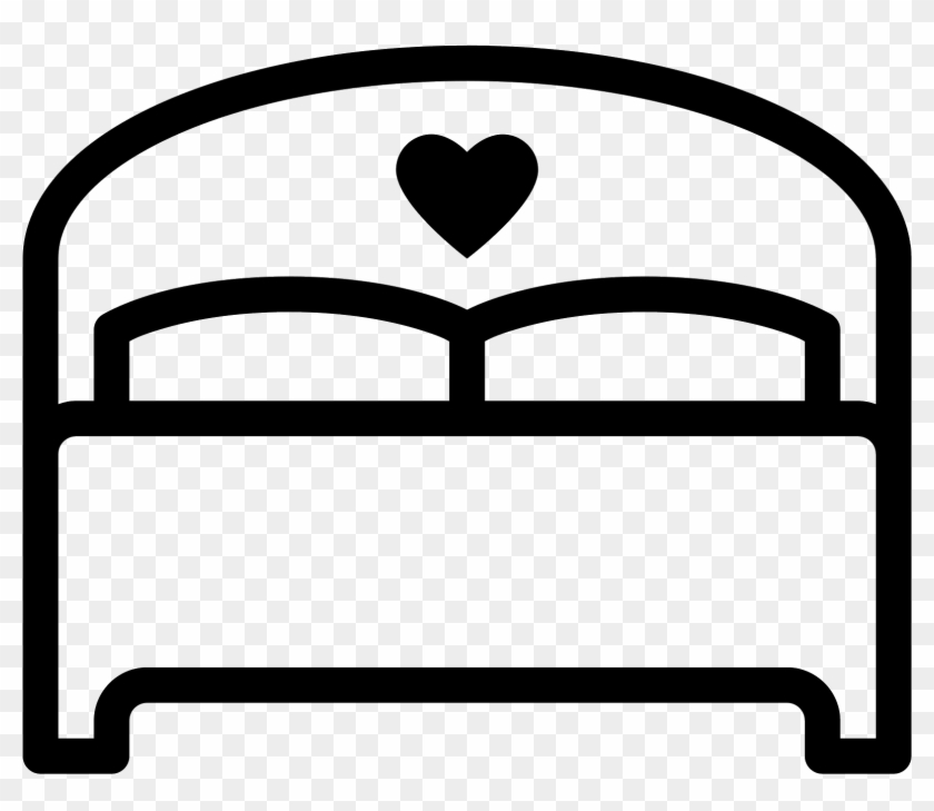 Cama Matrimonial Icon - Bed Icon Png White Clipart