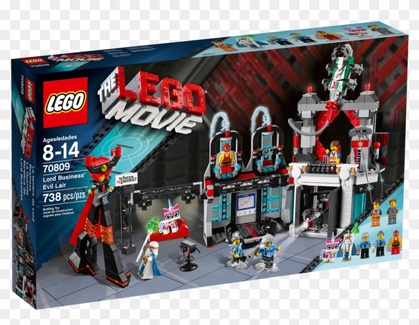 Lord Business Evil Lair 70809 Lego Set - Lego Movie Lord Business Set Clipart