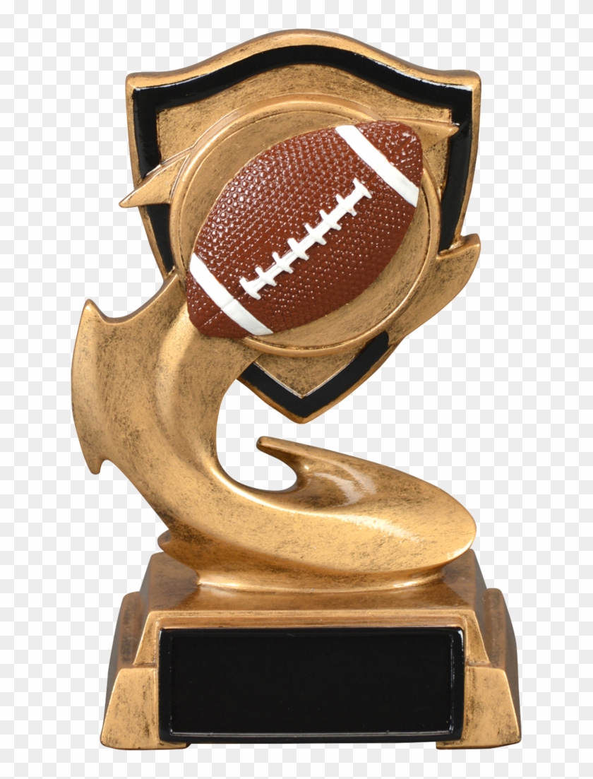 Football Resin Trophy Electric Flame Series P North - Trophy Clipart #5927840