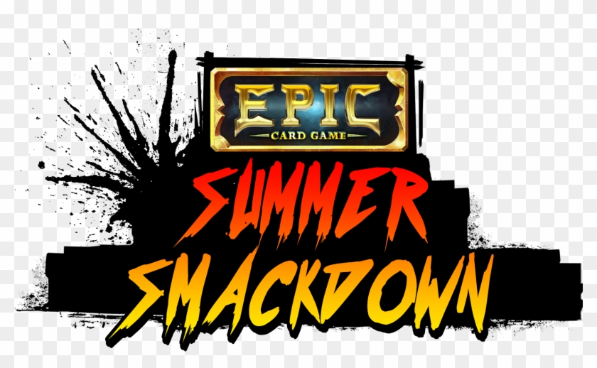 Epic Card Game Summer Smackdown - Poster Clipart