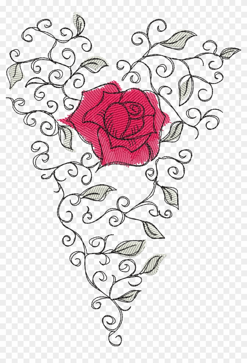 Hybrid Tea Rose Clipart #5928231