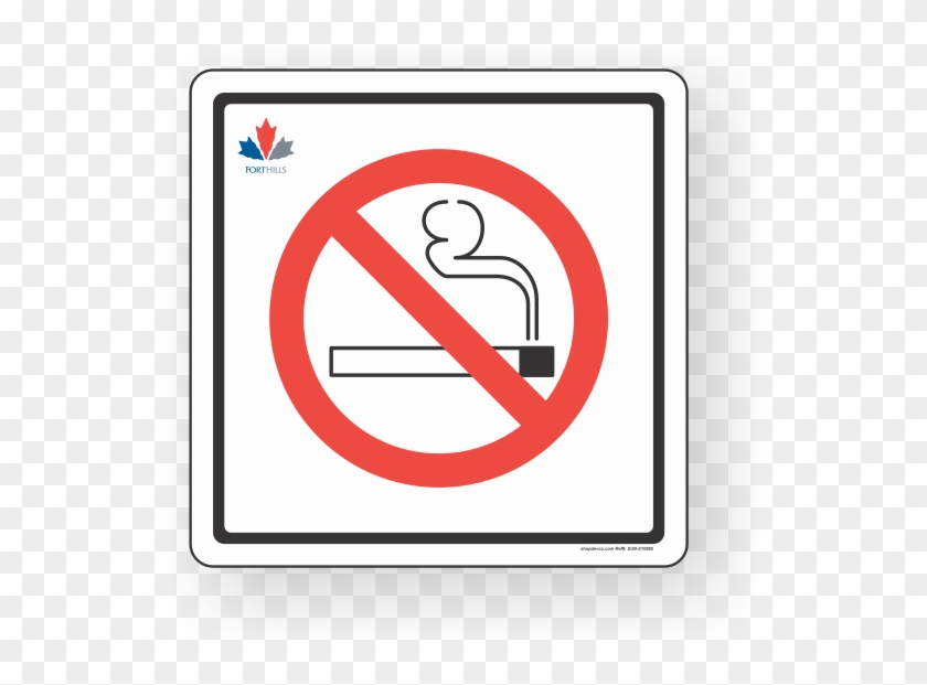 No Smoking Sign - No Smoking Sign Ontario Clipart #5928442