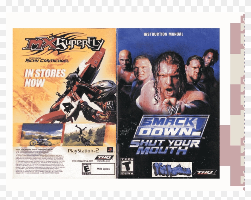 Smackdown Shut Your Mouth Cover Clipart