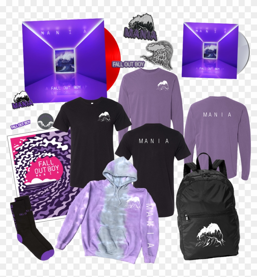 Fall Out Boy Mania Merch Clipart #5928523