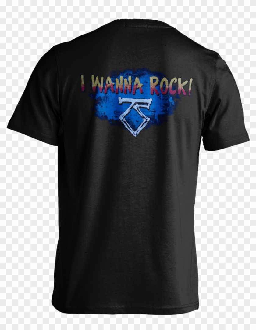 T-shirt Twisted Sister I Wanne Rock - Shirt Clipart