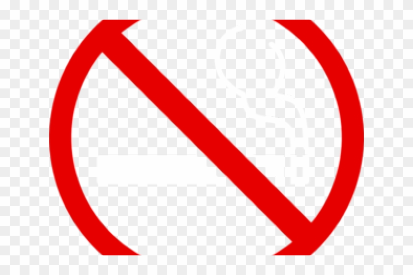 No Smoking Clipart - Circle - Png Download